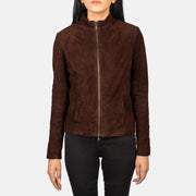 Rumella Chaqueta Biker de Cuero para Mujer – Vista alternativa del producto 4