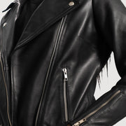 
Rumy Granate Chaqueta Biker de Cuero para Mujer – alternate product view 6