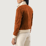 
Sasha A1 Chaqueta Bomber de Cuero para Mujer – alternate product view 5