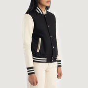 Savant Varsity Chaqueta de Cuero para Mujer – Vista alternativa del producto 2