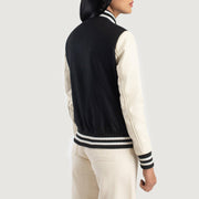 Savant Varsity Chaqueta de Cuero para Mujer – Vista alternativa del producto 5
