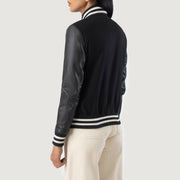 Savant Varsity Chaqueta de Cuero para Mujer – Vista alternativa del producto 5