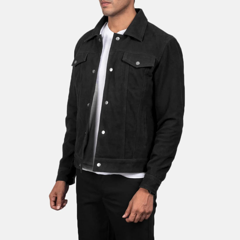 Stallon Chaqueta de Cuero para Hombre