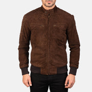 Sven Cazadora Bomber de Cuero para Hombre – Vista alternativa del producto 4