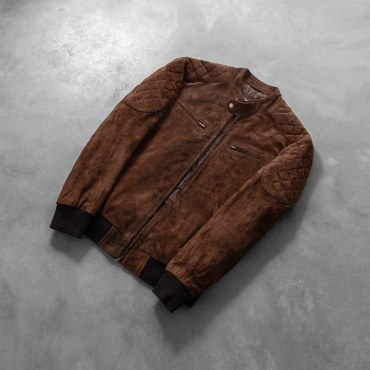 Sven Cazadora Bomber de Cuero para Hombre – Vista alternativa del producto 7