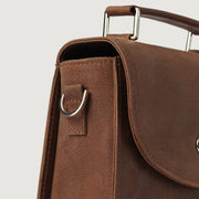 
Reinforced Leather Base with Protective Metal Studs Detail