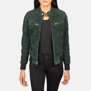 
Zenna Chaqueta Bomber de Cuero para Mujer – alternate product view 1