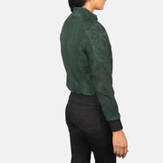 
Zenna Chaqueta Bomber de Cuero para Mujer – alternate product view 5